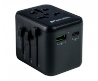 Verbatim Uniwersalny adapter podróżny UTA-02 USB-C PD 20W USB-A QC - 1192946 - zdjęcie 1